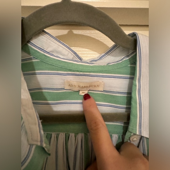 Ann Mashburn Blouse Medium - Picture 3 of 3
